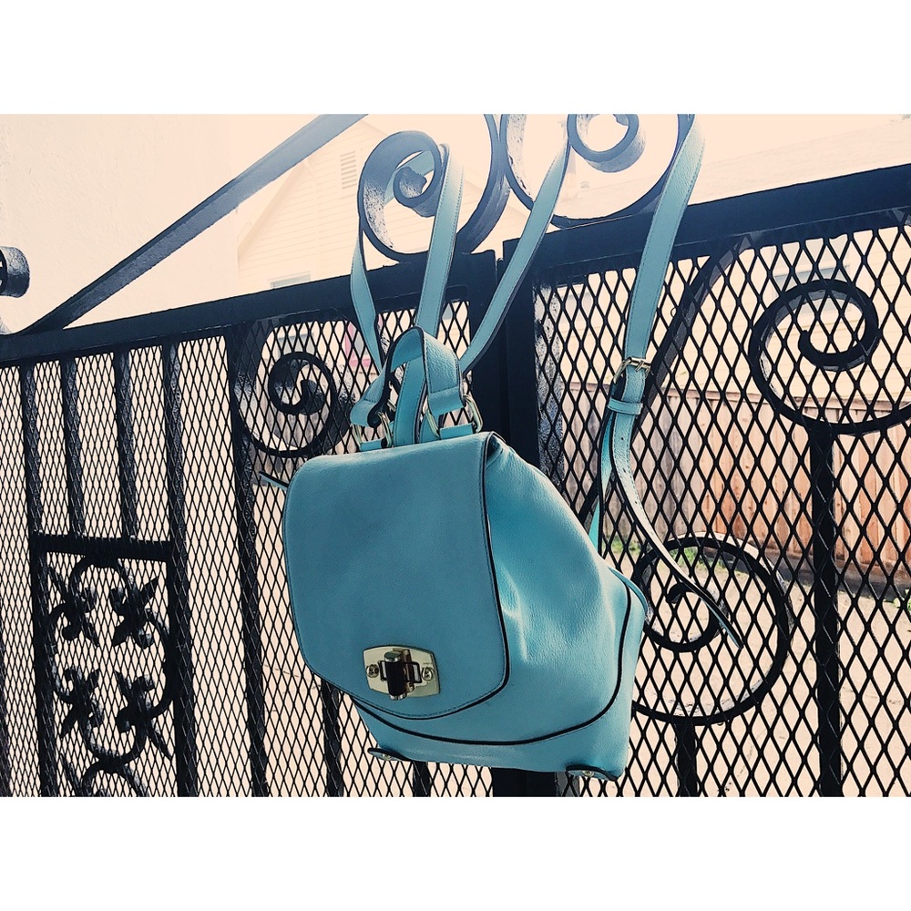 Small Blue Merona backpack from target