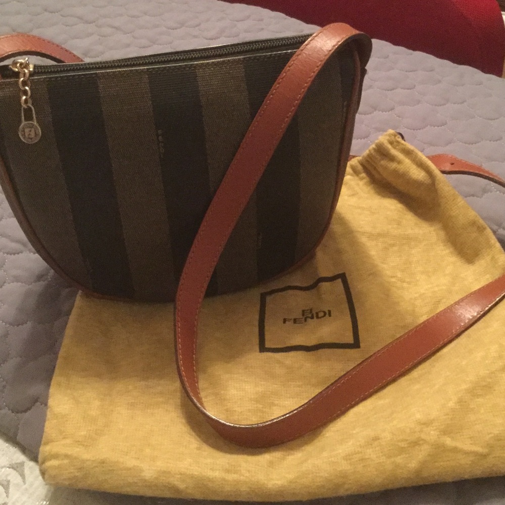 Authentic Fendi Crossbody Handbag