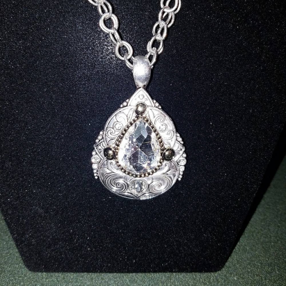 Tamina by Stella Silver Necklace w/Pendant