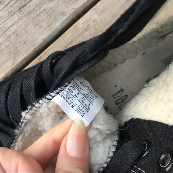 Black Soft Leather All Star Chuck Taylor Converse - Picture 3 of 4