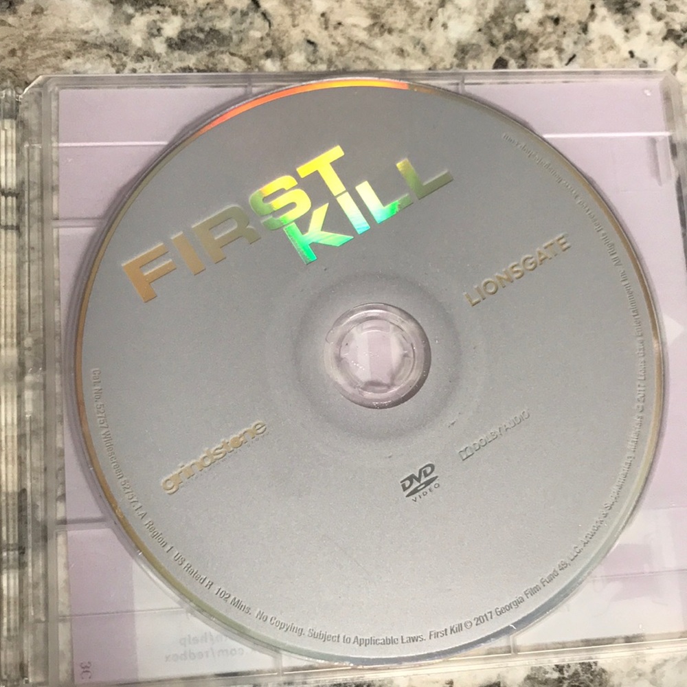 First Kill DVD
