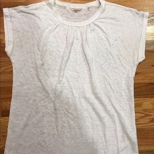 Rebecca Taylor White Linen Tee