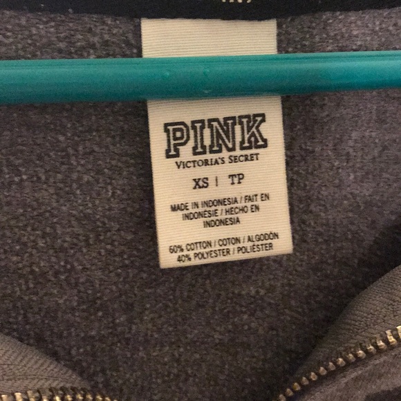 PINK zip up hoodie - Picture 2 of 3