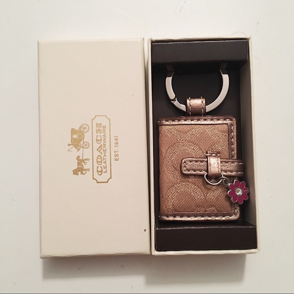 Coach Photo Keychain
