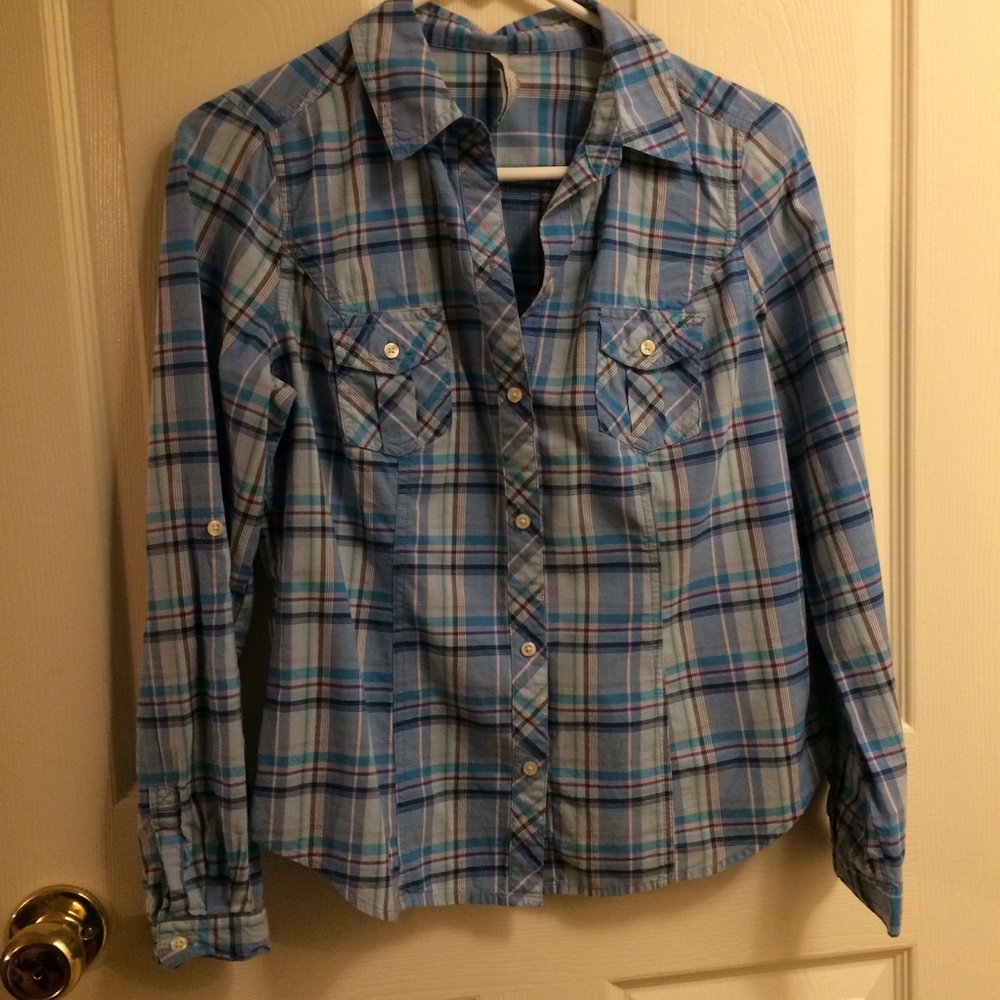💙 Old Navy Plaid Shirt