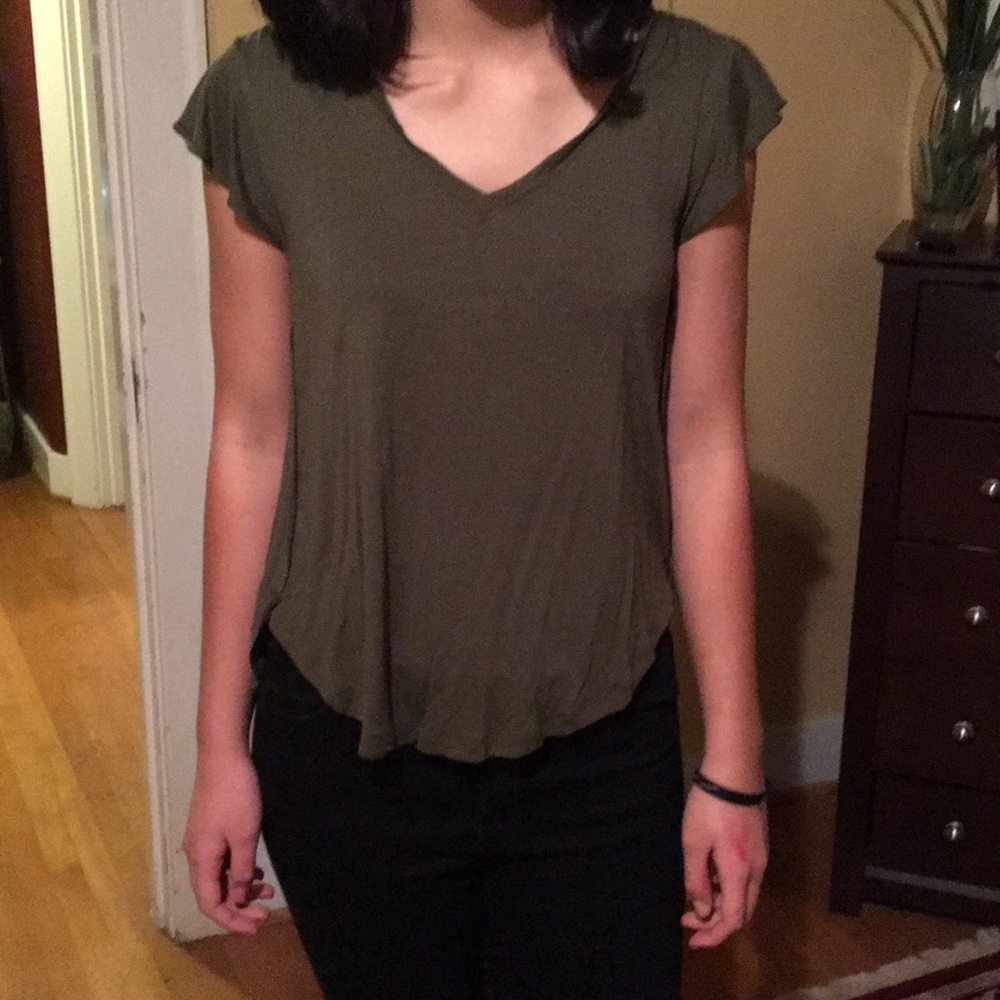 Shot Sleeved T Shirt