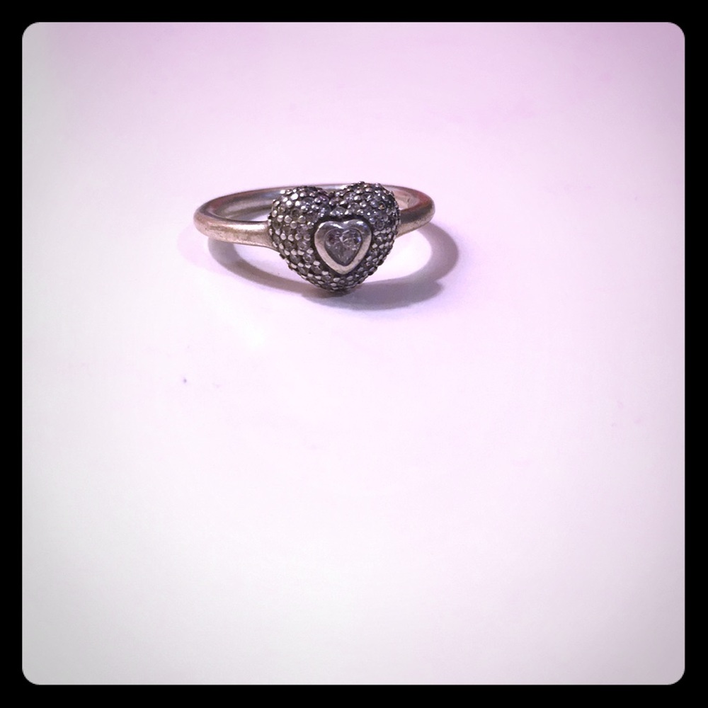 Sparkling Love Pandora Ring