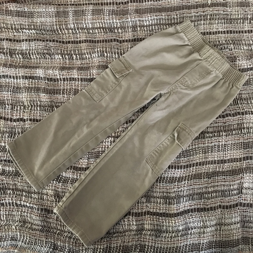 ⭐️ Khaki/Light Tan Straight Leg Cargo Pants (Flaw)