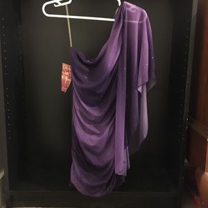 Royal 💜 Glitter Club Dress