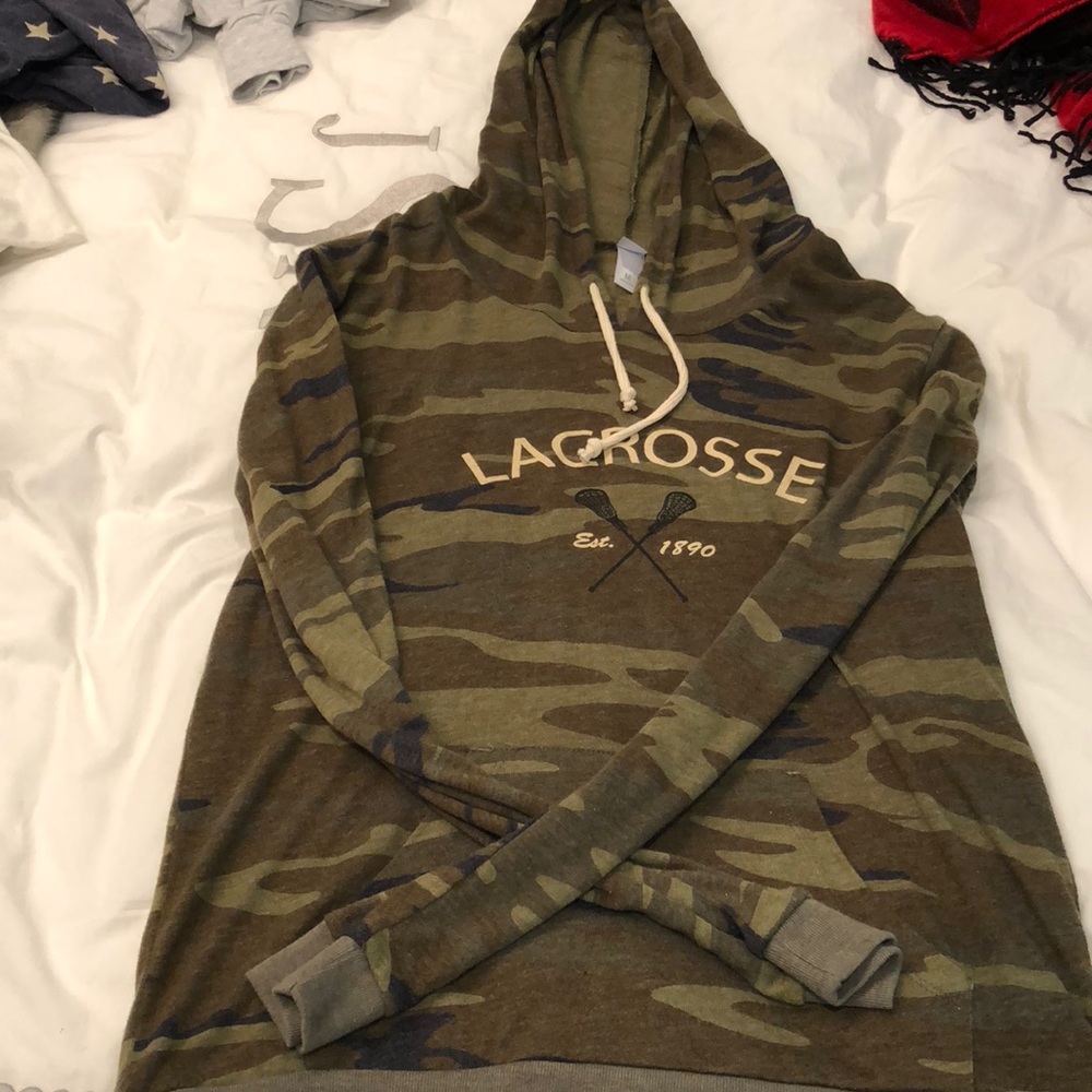 Camo long sleeve shirt