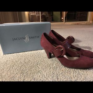 Jaclyn Smith high heels