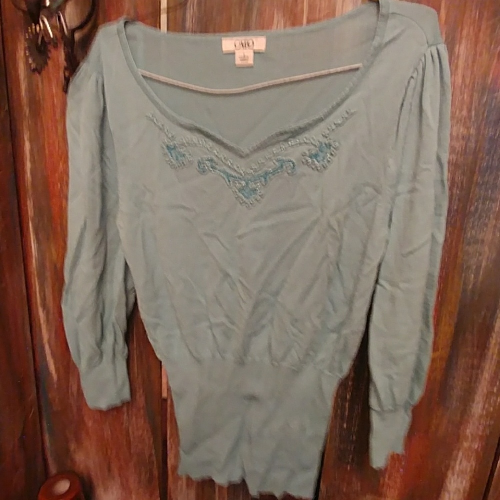 3/4 sleeve sweater