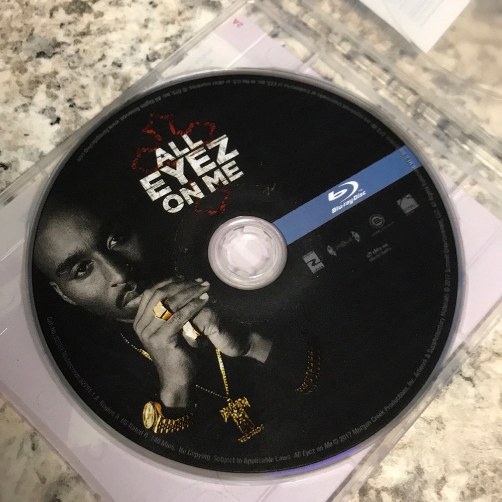 All Eyez On Me Blu-Ray