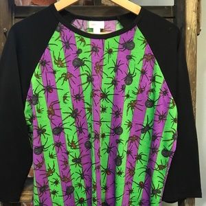 Lularoe large spider halloween randy