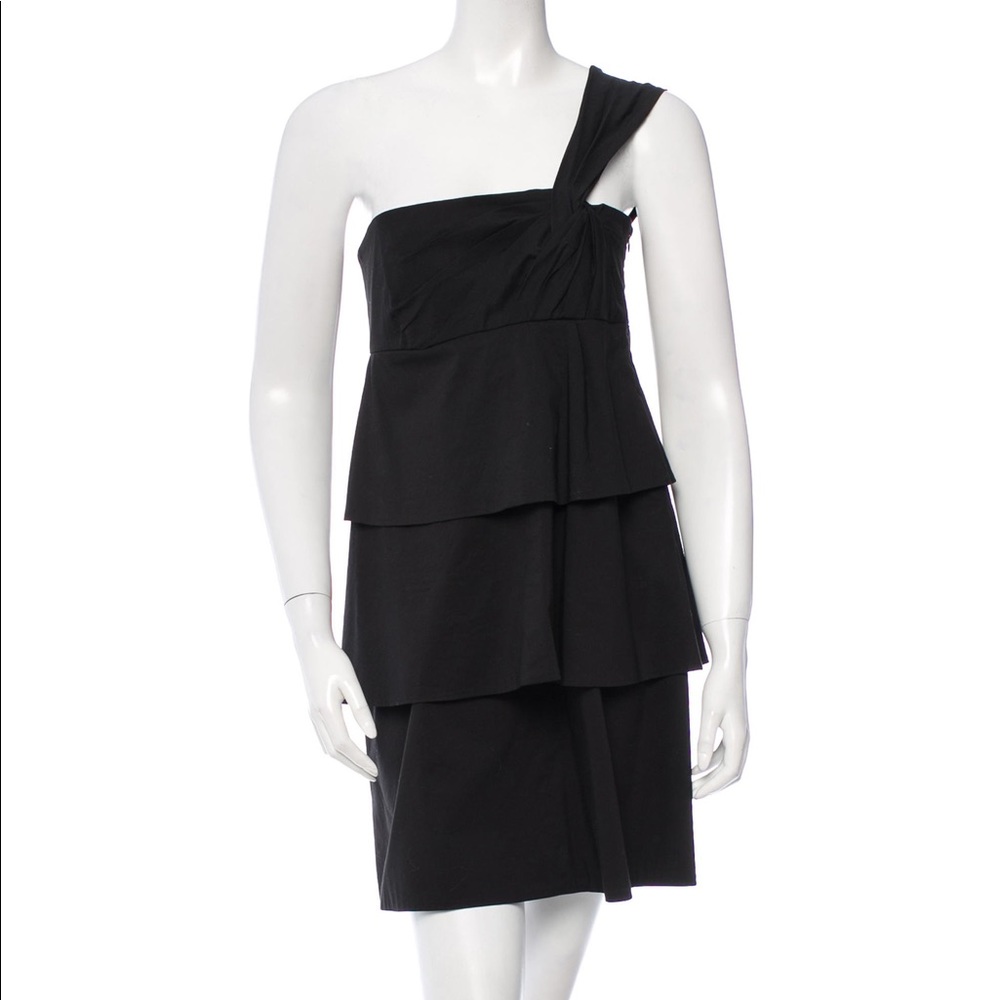 Robert Rodriguez one-shoulder cocktail dress
