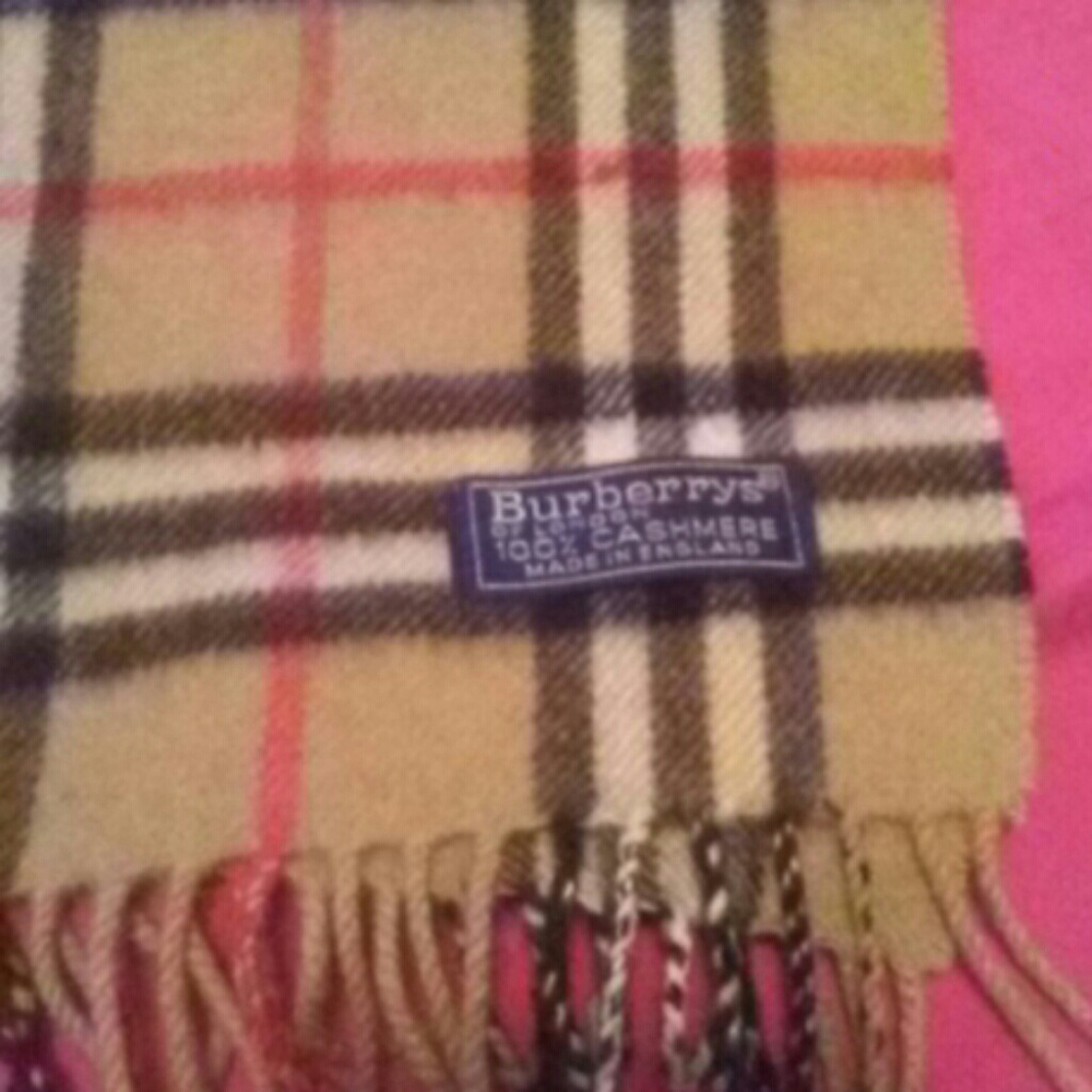 Authentic Burberrys scarf
