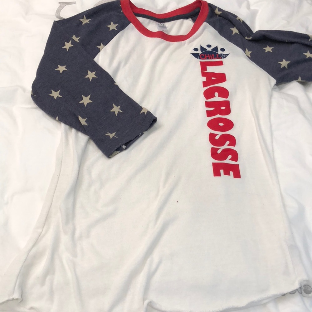 Quarter sleeve lacrosse america shirt