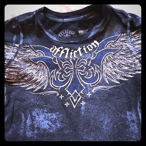 Like new Affliction graphic Tshirt