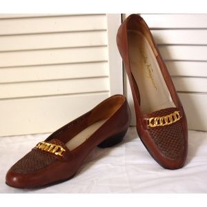 Salvatore Ferragamo Vintage Leather Loathers