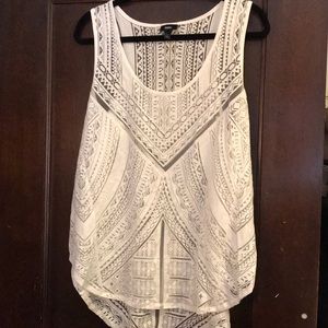 Mossimo sheer tank top XL
