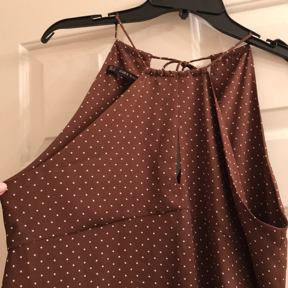 Polka dot top
