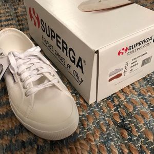 Superga Cotu Classic white tennis shoes NWB