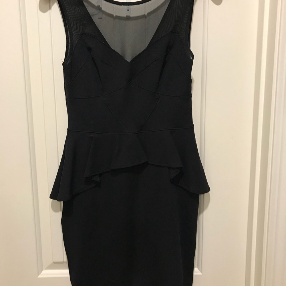 Bebe black dress