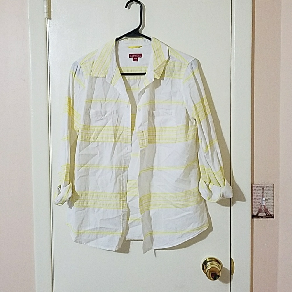 Stripped Button Down Shirt