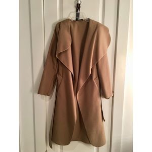 Camel Waterfall Coat
