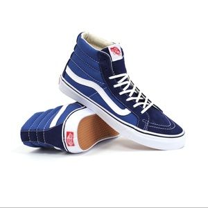 Vans sk8-hi slim blue old skool