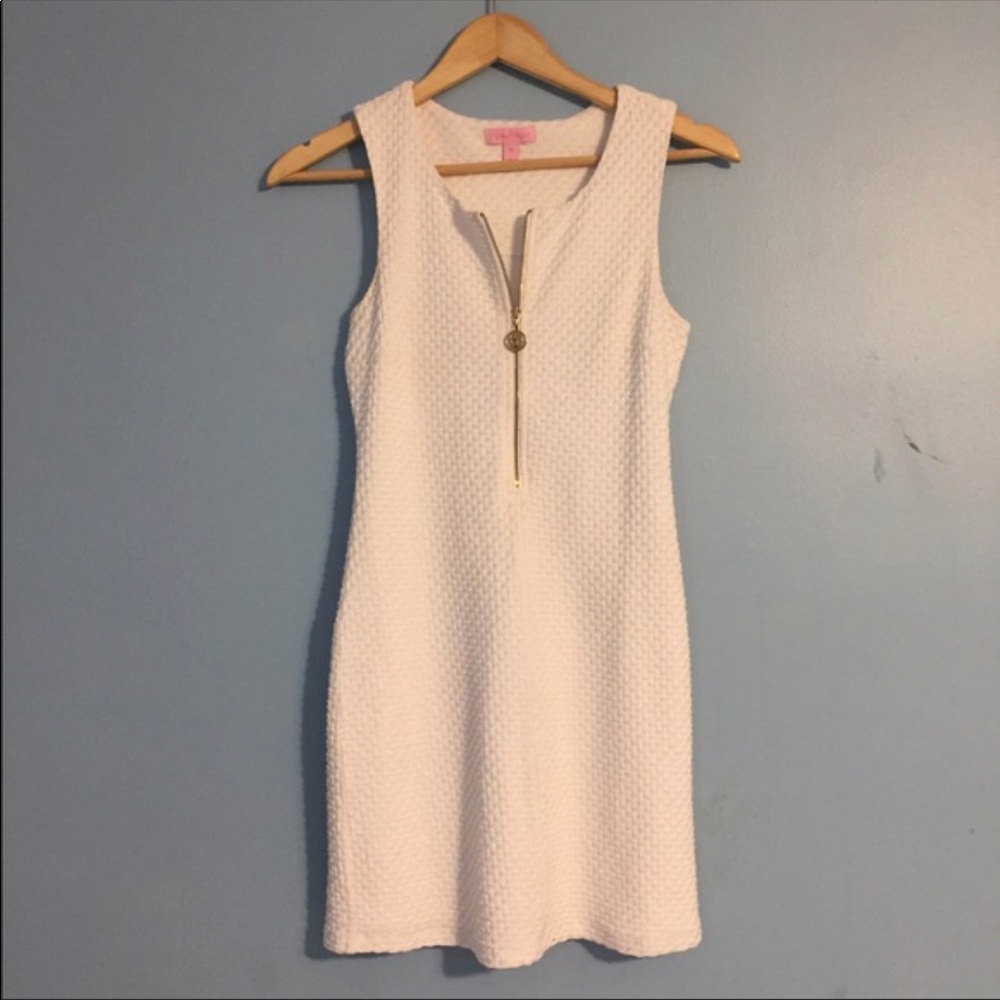 Lilly Pulitzer White Lynd Shift Dress