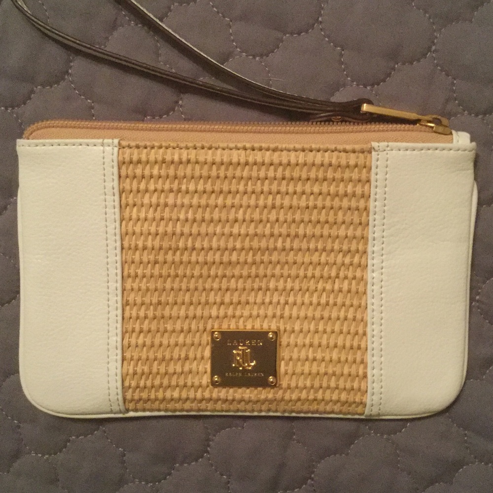 ONE HOUR SALE Ralph Lauren Large Wristlet