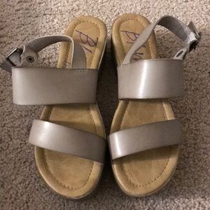 Blowfish platform sandals