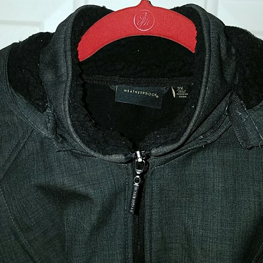 Plus size charcoal gray jacket/ coat