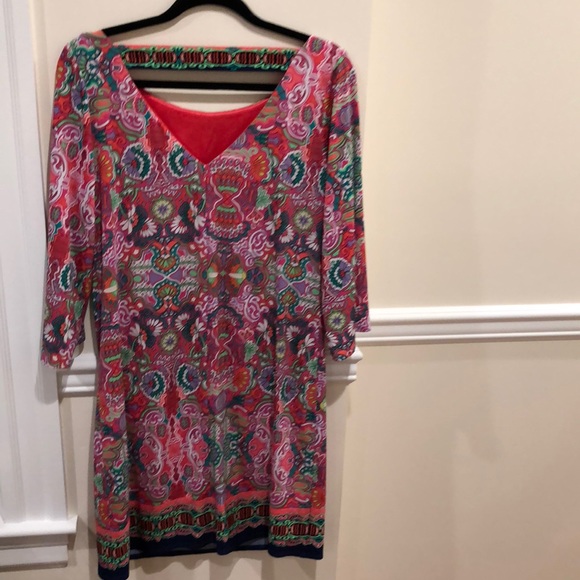 Laundry by Shelli Segal Calypso Pink dress - Picture 4 of 4