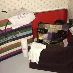 MUST GO! Cleaning closet out! Coach Shoulder Bag