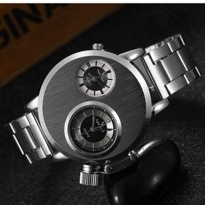 💥SALE💥NEWMen’sClassy Stainless Steel Vault Watch