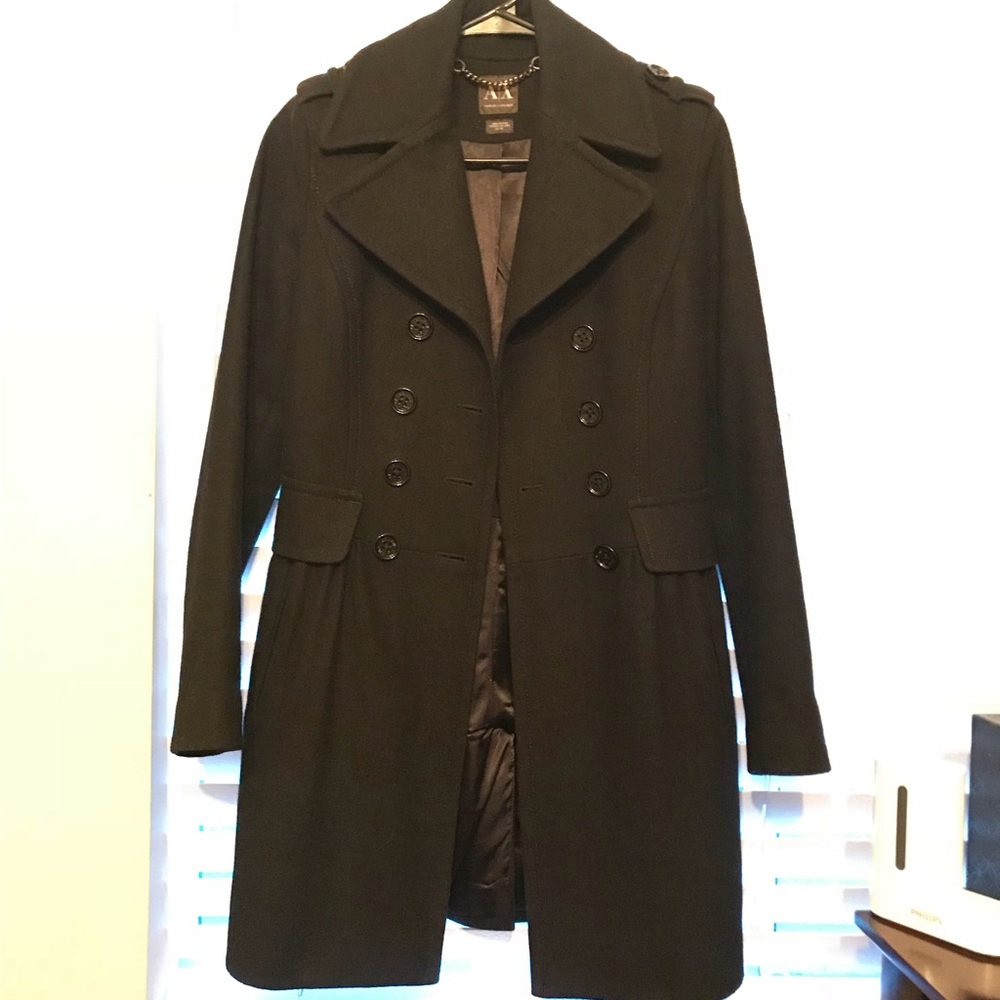 Armani Exchange wool coat