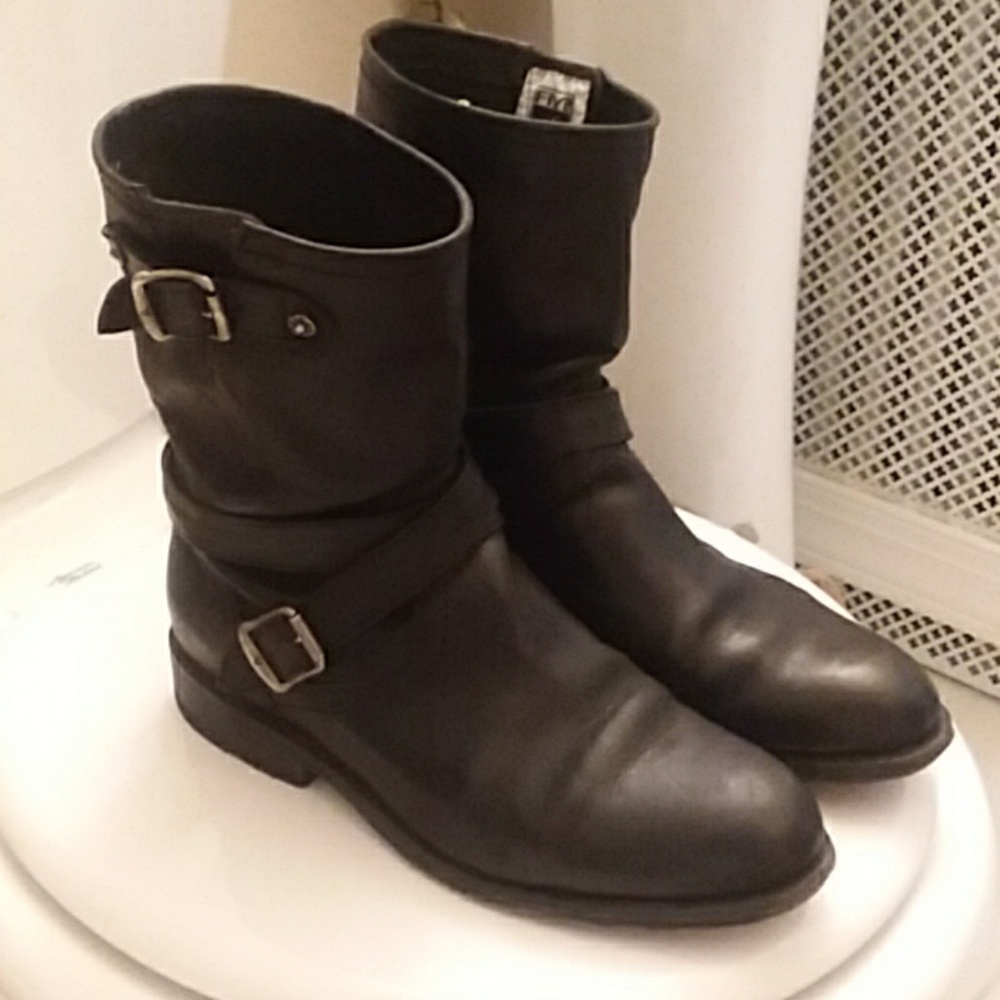 Frye Jayden Cross Engineer Leather Boot
