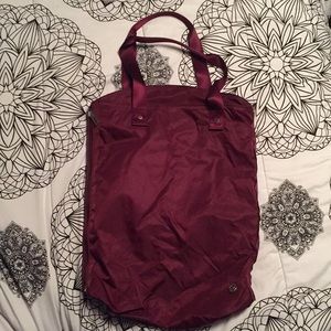 Purple yoga mat lululemon bag