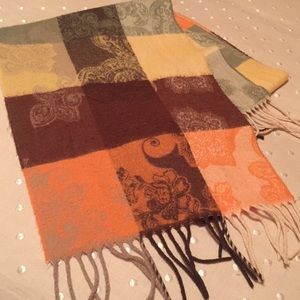 Multi Colored and Design Fashion Scarf