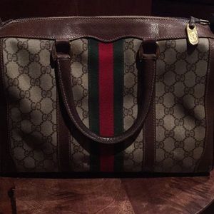 Vintage Gucci Boston bag