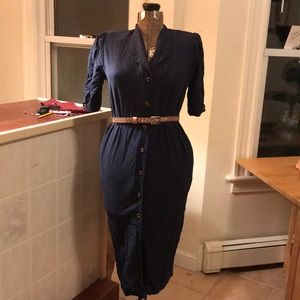 Vintage shirt dress.