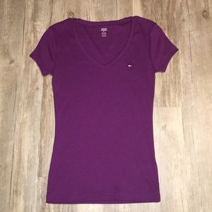 TH purple short sleeve tee