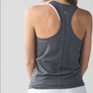 Grey swiftly lululemon tank