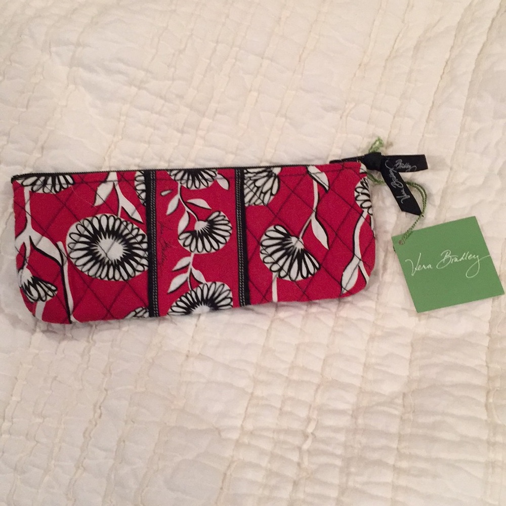 Vera Bradley brush and pencil bag