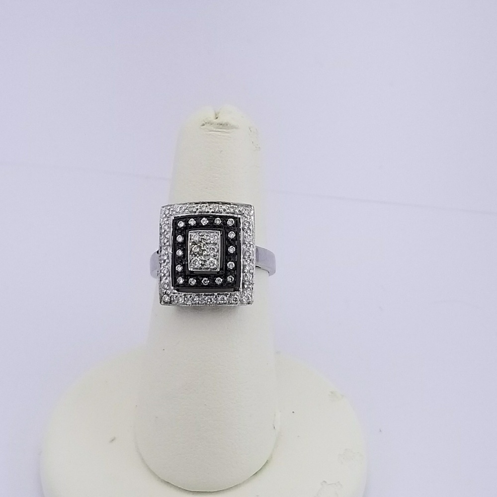 White Gold Ring.