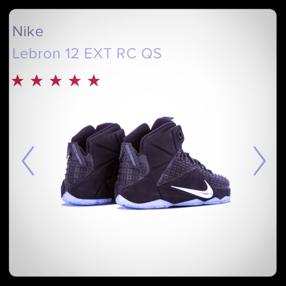 Nike Lebron 12 Rubber City EXT