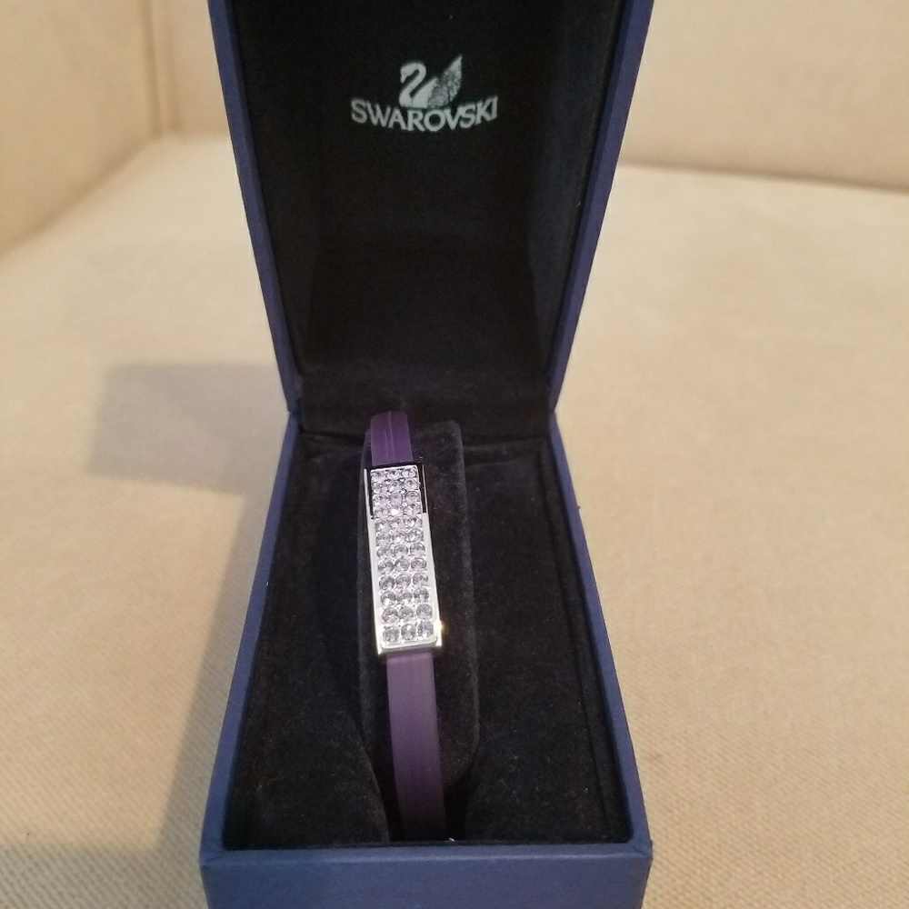 EUC Swarovski Tanzanite Jelly Bracelet