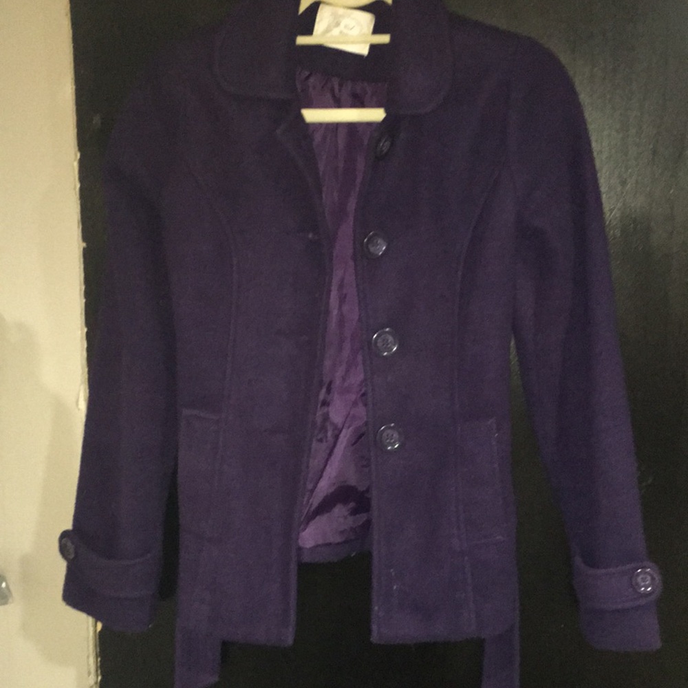 Purple jacket
